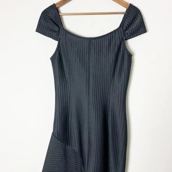 Opening Ceremony Black Lotus Mermaid Dress - Formal Gown